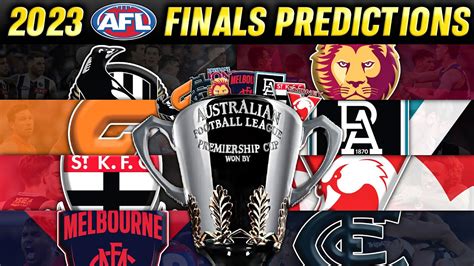 afl top 8 odds 2023|AFL top eight prediction: Who will make the finals series in 2023 .